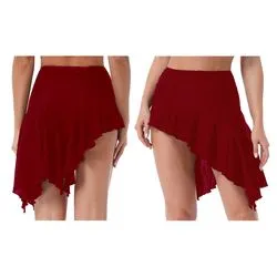 Asymmetrical Ruffle Dance Skirt | 160