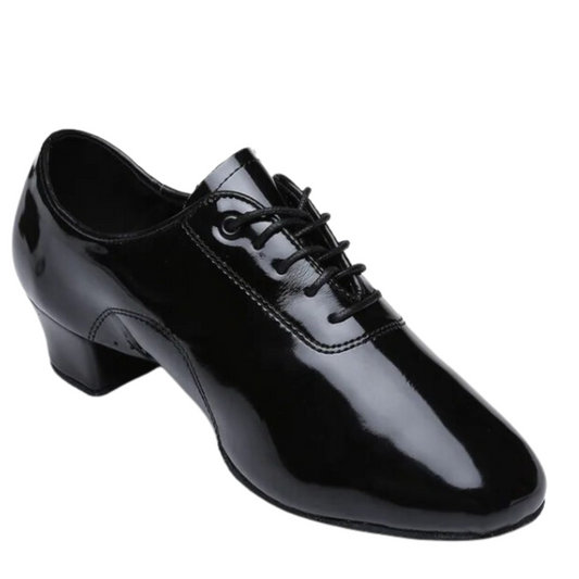 Men's Glossy Latin Dance Shoes | 201-P