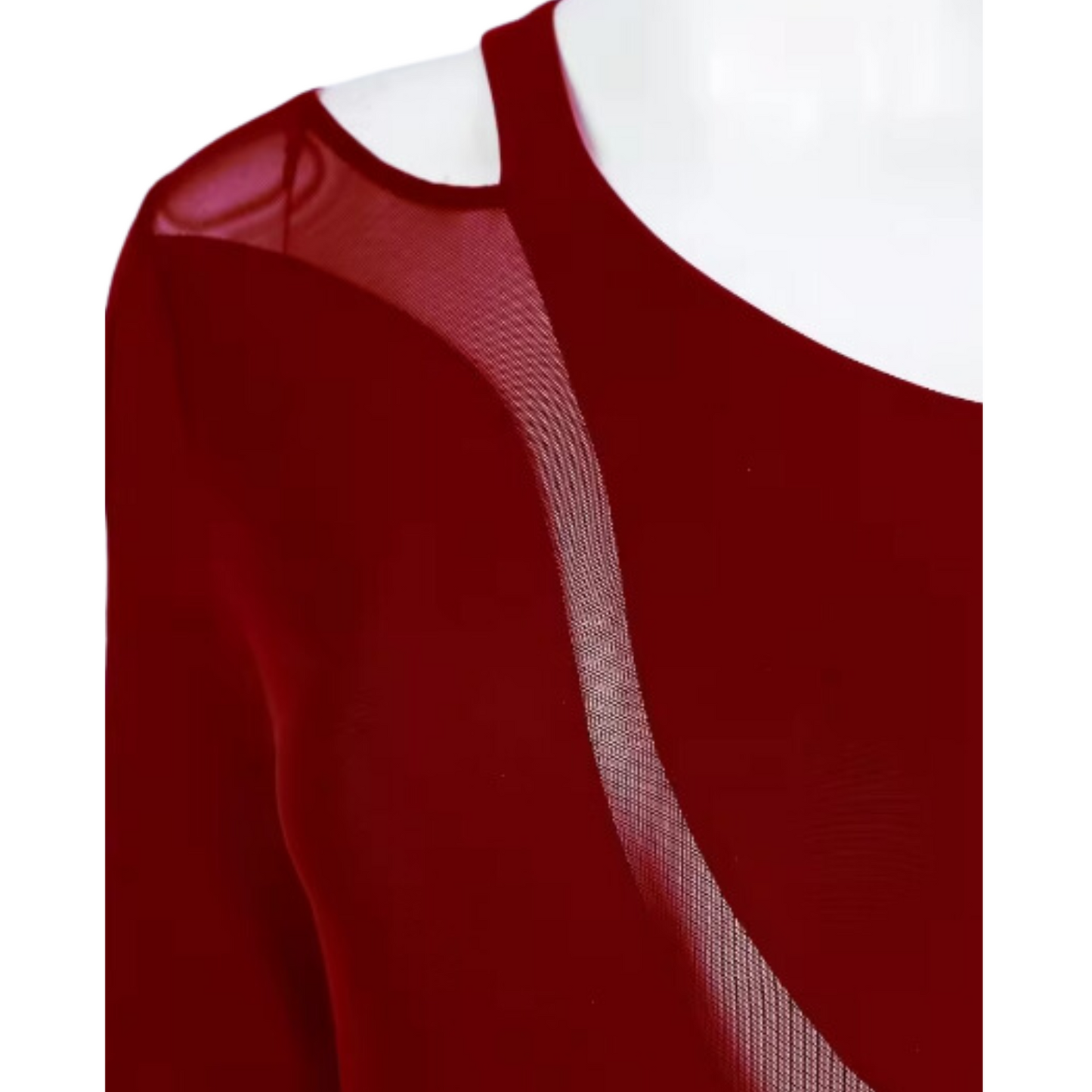 Diagonal Contrast Panel Dance Dress | 167