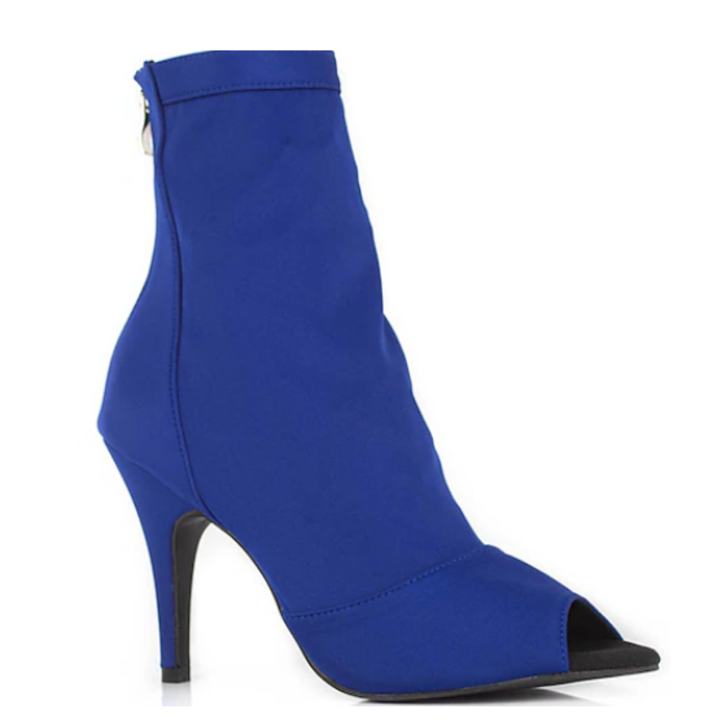 Lebendige Peep-Toe Tanzstiefeletten | 508