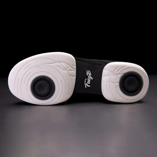 Fuego Black Split-Sole Dance Sneakers