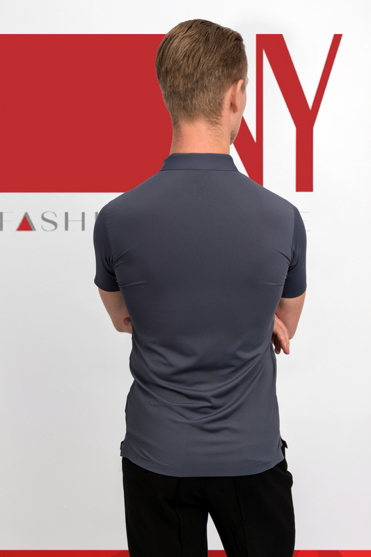 NY Dance Fashion Space | DRI-FIT Polo Gray