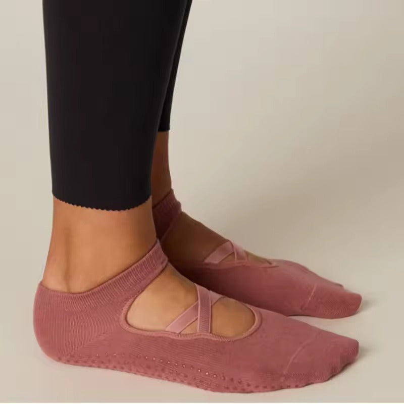 GripFit Yoga Socks – 2 Pairs