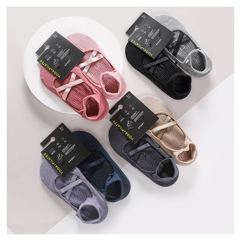 GripFit Yoga Socks – 2 Pairs