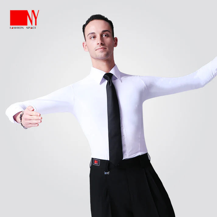 NY Dance Fashion Space | Stretch Shirt Slim Fit