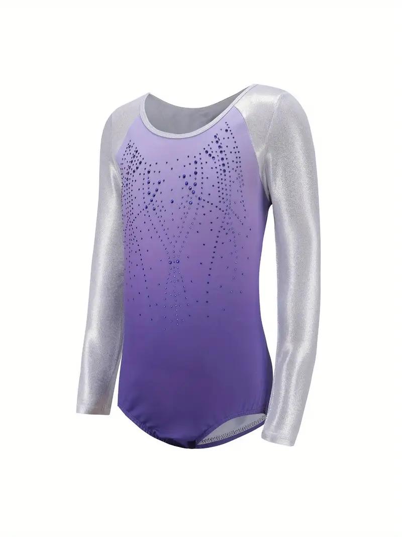 Amethyst Gleam Gymnastics Leotard