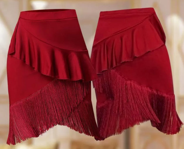 Latin Fringe Dance Skirt | 902