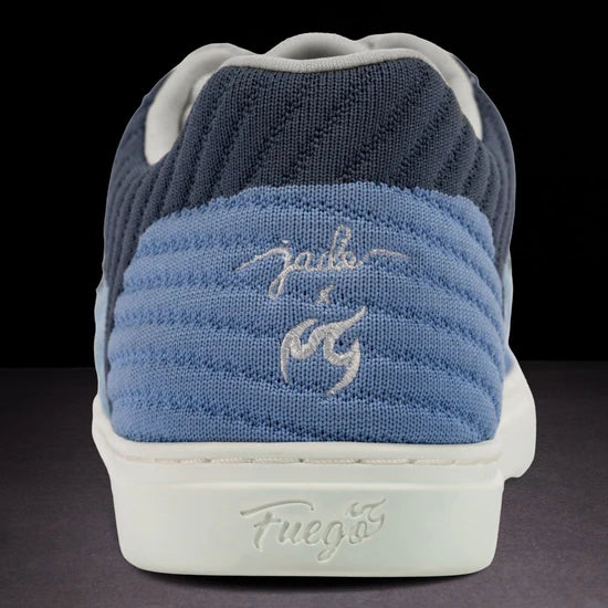 Fuego Jade Blue Low-Top Dance Sneakers
