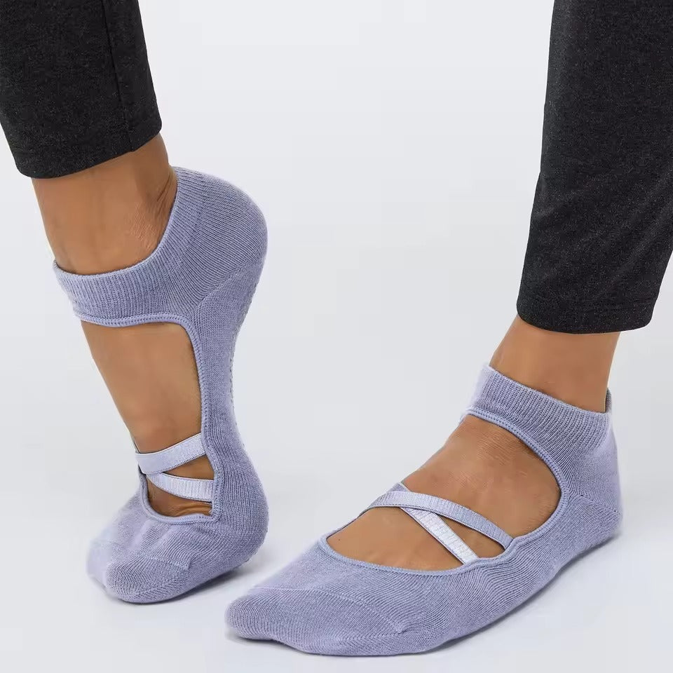 GripFit Yoga Socks – 2 Pairs