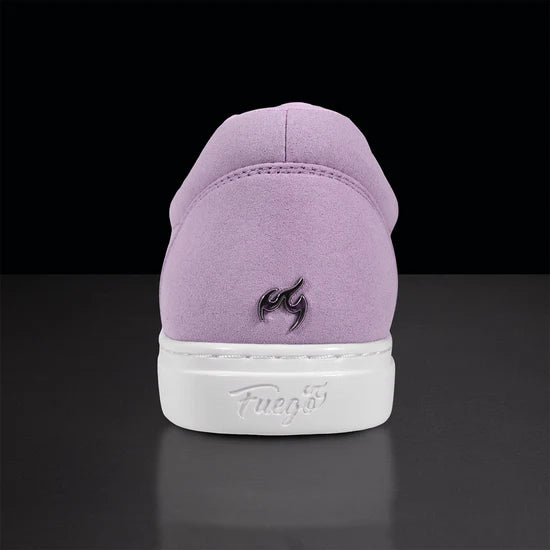 Fuego Lavender Low-Top Dance Sneakers