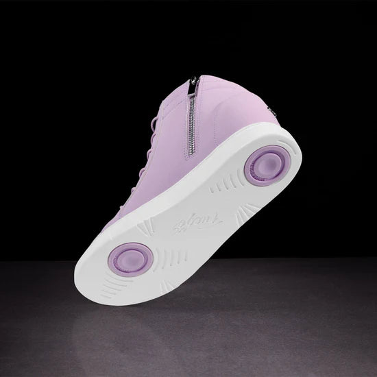 Fuego Lavender Wedge Dance Sneakers