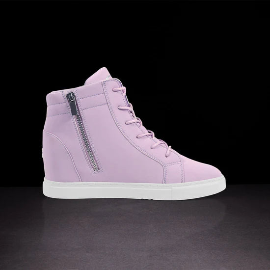Fuego Lavender Wedge Dance Sneakers