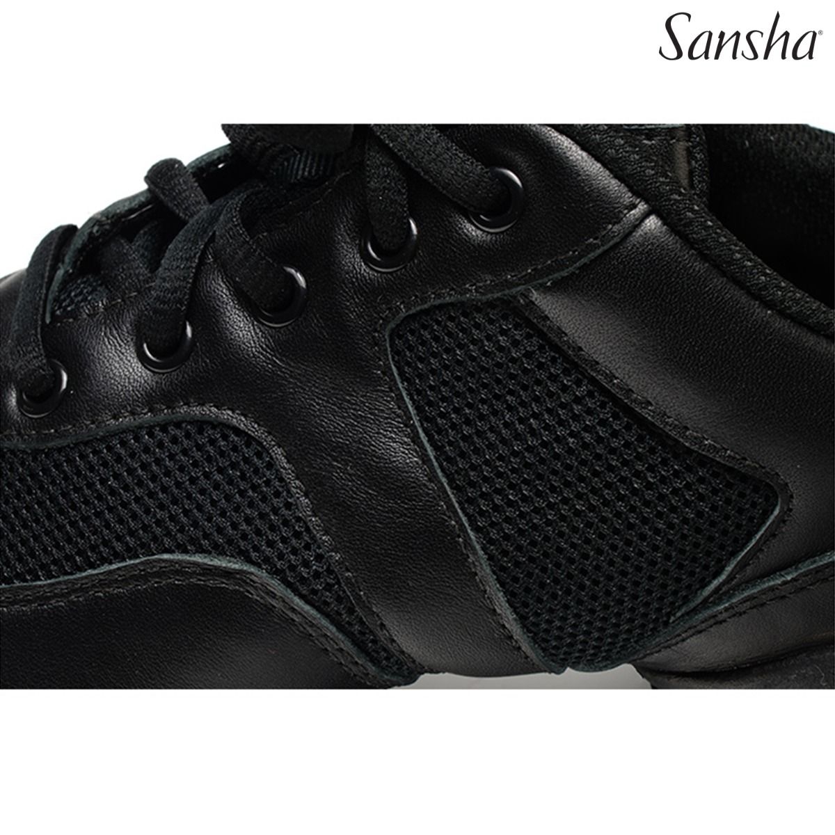 Sansha Leather Jazz Dance Sneakers | M23Lco
