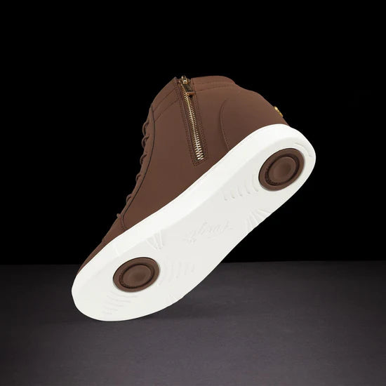 Fuego Mocha Wedge Dance Sneakers