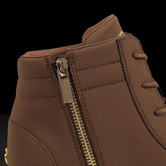 Fuego Mocha Wedge Dance Sneakers