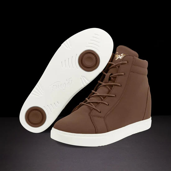 Fuego Mocha Wedge Dance Sneakers