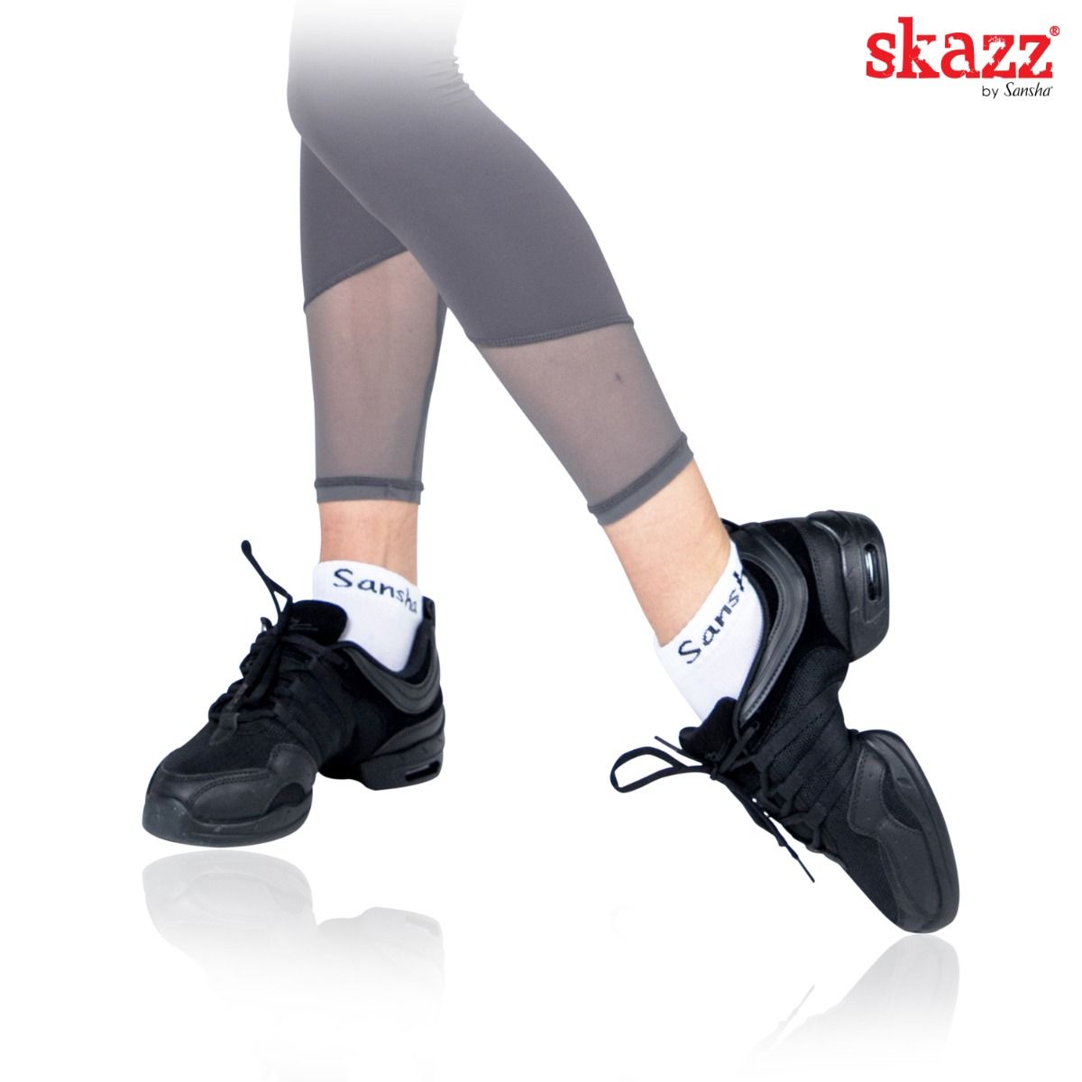 Sansha Sneakers | Skazz TUTTO NERO P22M