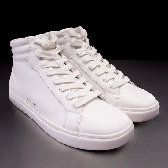 Fuego White High-Top Dance Sneakers