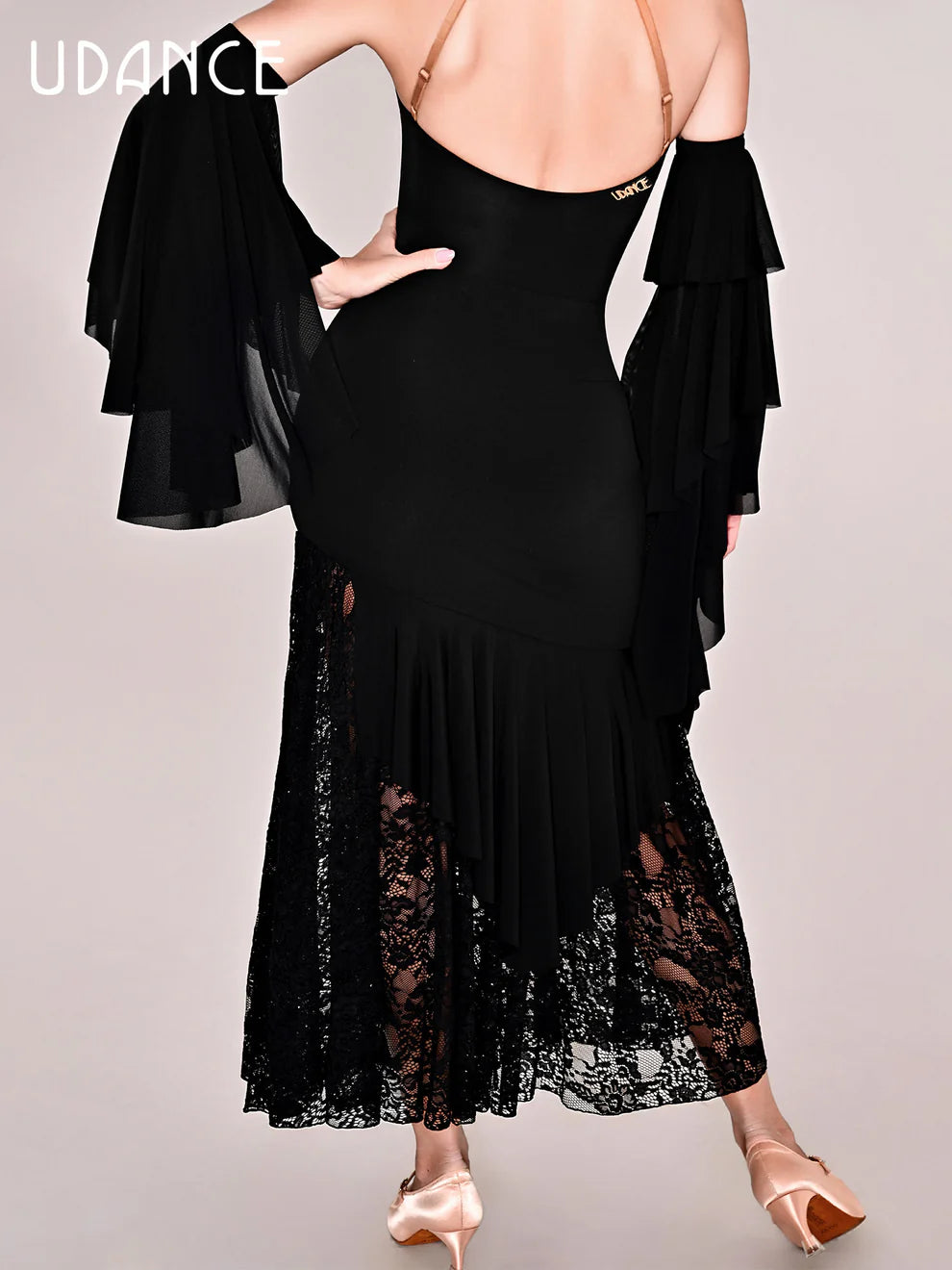 UDANCE Lace Cutout Ballroom Skirt AMD12
