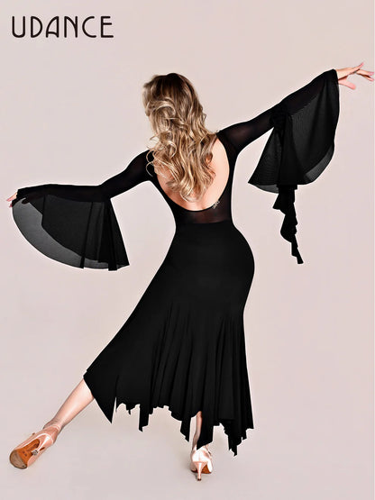 UDANCE High-Waist Ballroom Skirt AMD08