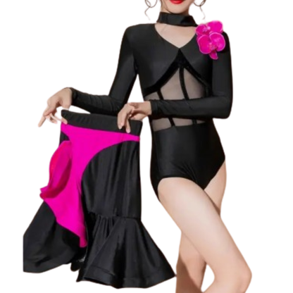 Black Orchid Latin Competition Dress | 102