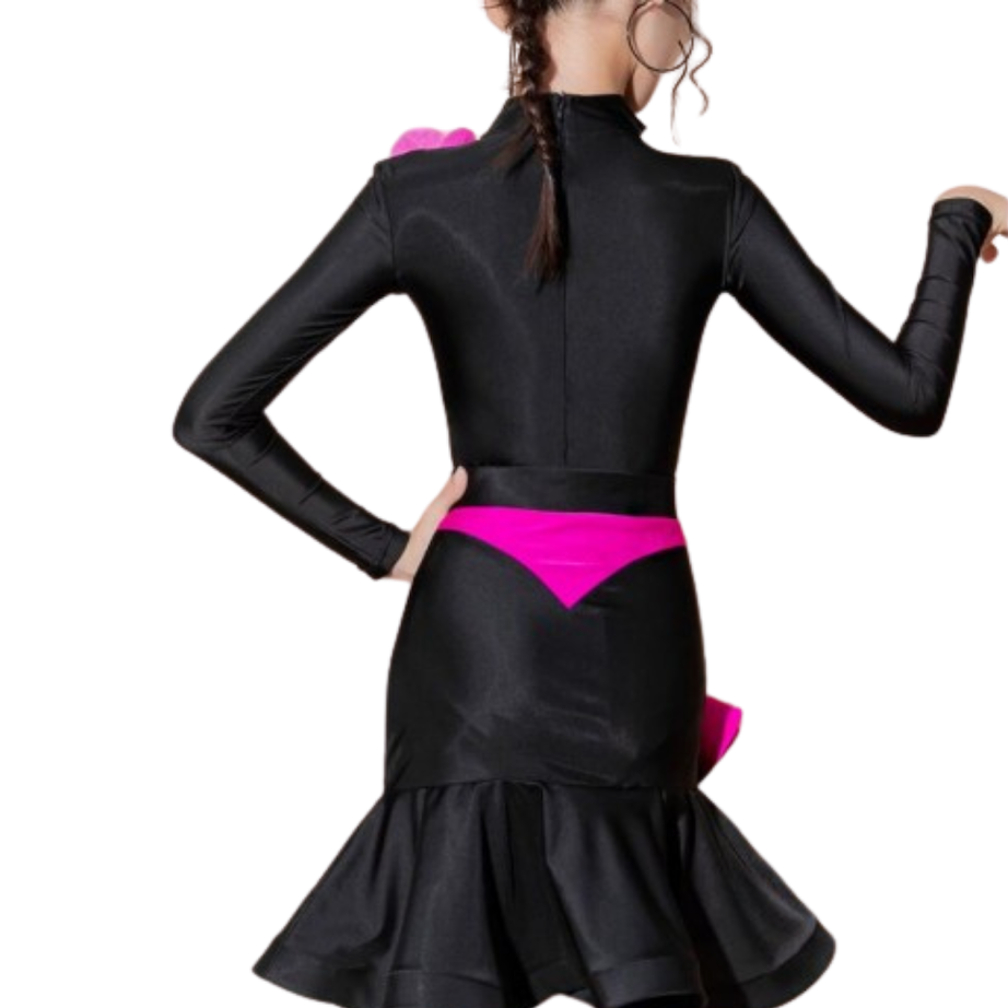 Black Orchid Latin Competition Dress | 102