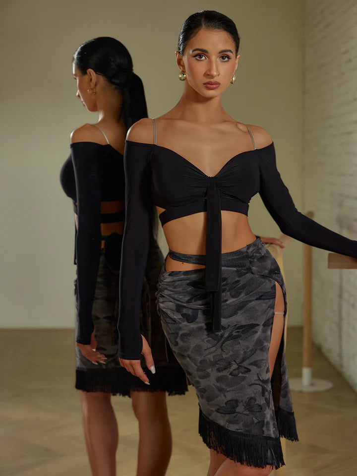 ZYM Flush Latin Top | 23116 – Black