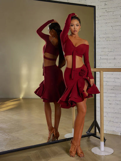 ZYM Flush Latin Top | 23116 – Red