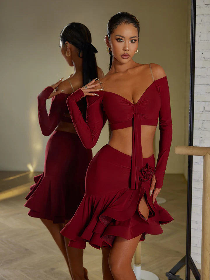 ZYM Flush Latin Top | 23116 – Red