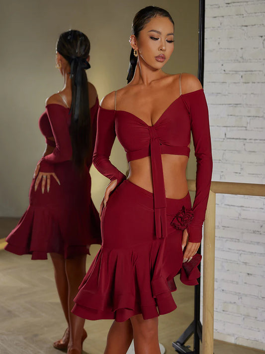 ZYM Flush Latin Top | 23116 – Red