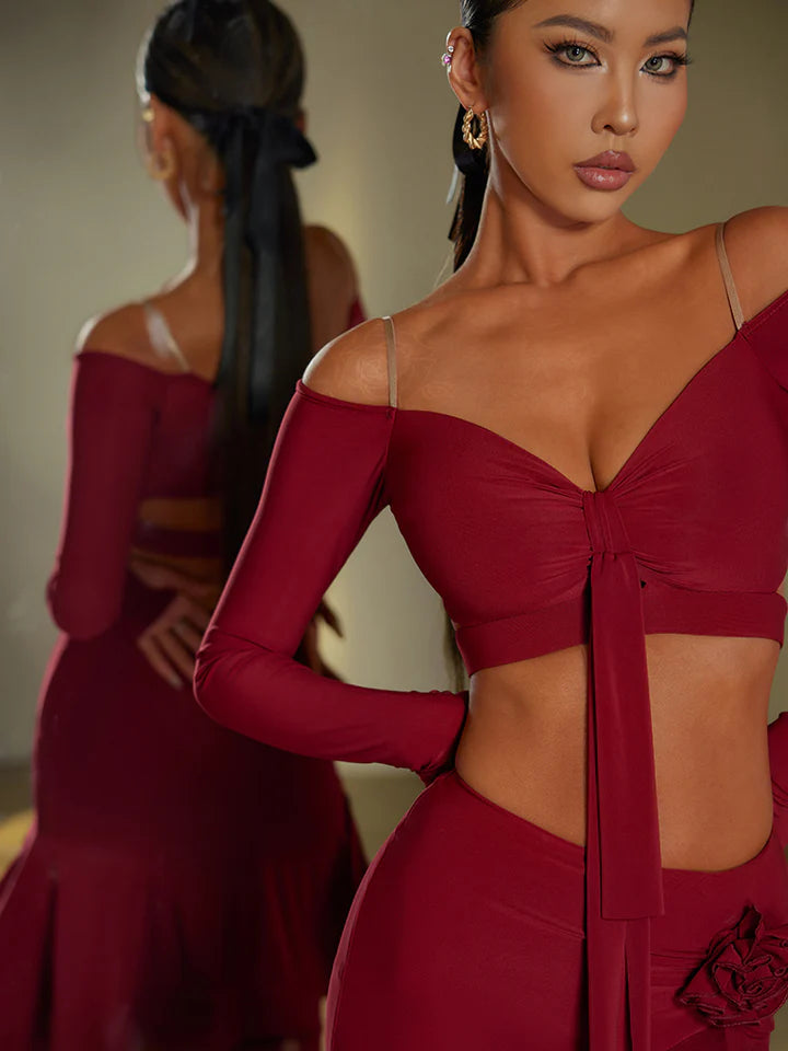 ZYM Flush Latin Top | 23116 – Red