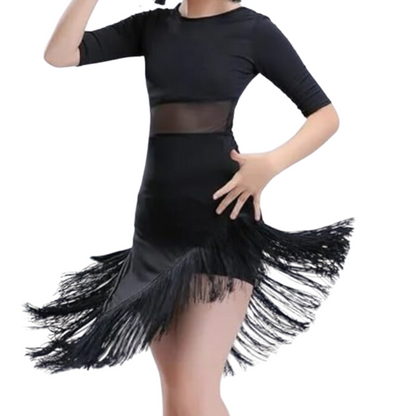 Robe de danse latine Midnight Elegance | 901