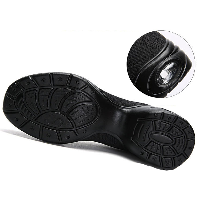 AirFlex jazz sneaker outsole and heel cushion detail