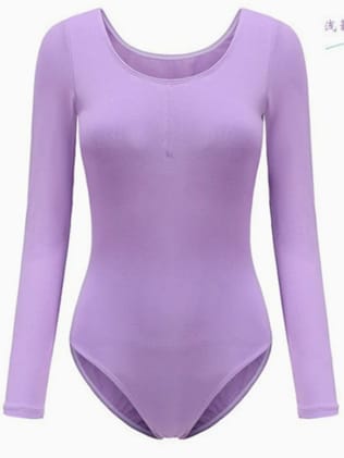 Midnight Long Sleeve Dance Leotard | 922