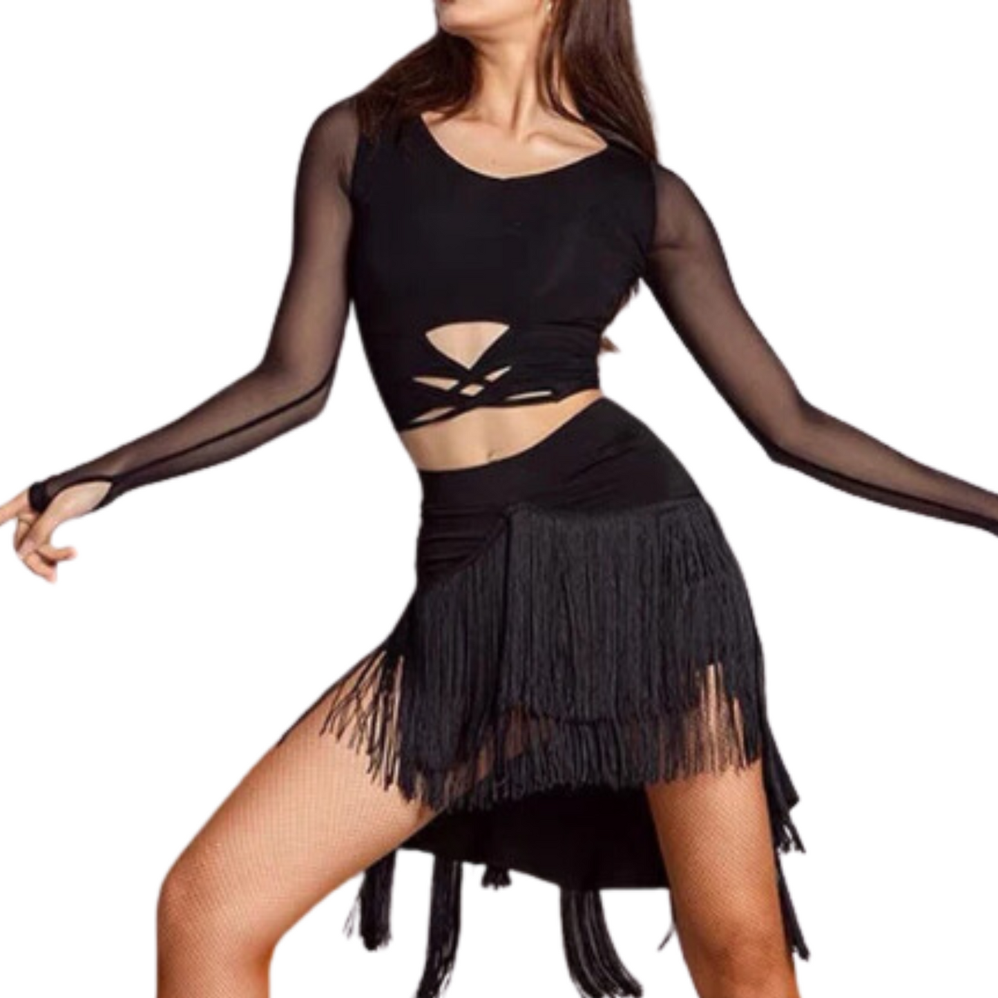 Fringed Dance Skirt | 908