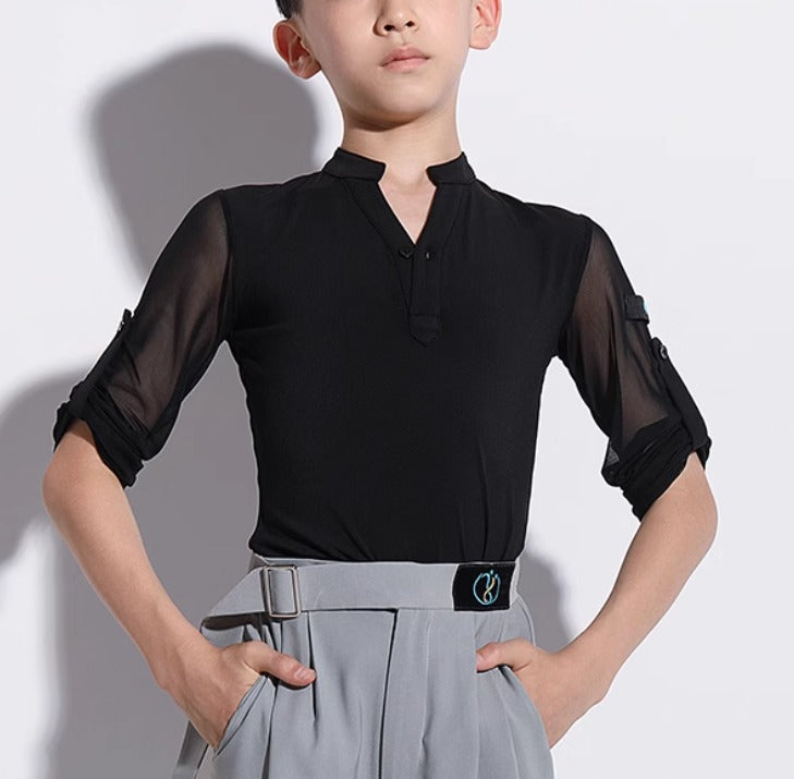 Boys' Latin Dance Top | G5063