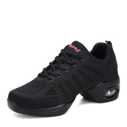 AirFlex jazz sneaker in black, side view
