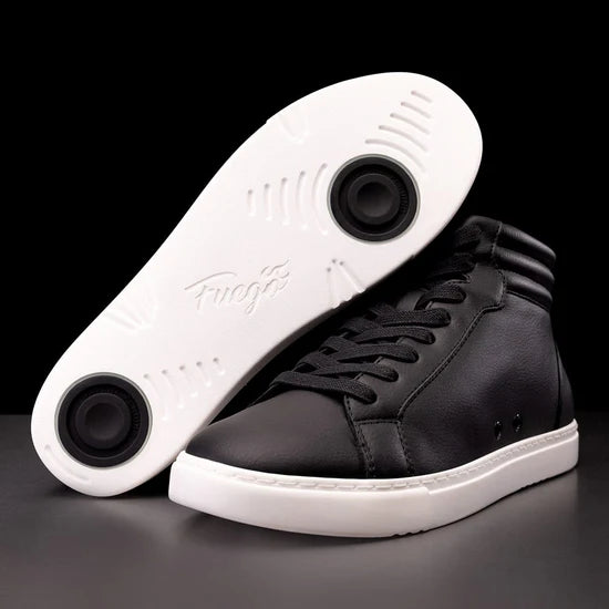 Fuego Black High-Top Dance Sneakers