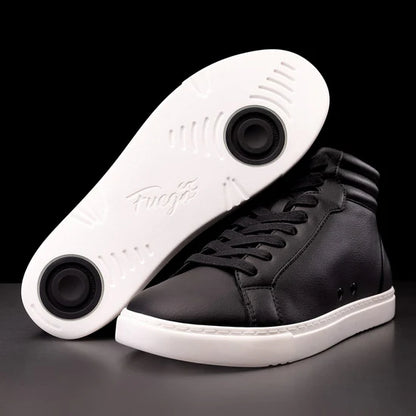 Fuego Black High-Top Dance Sneakers