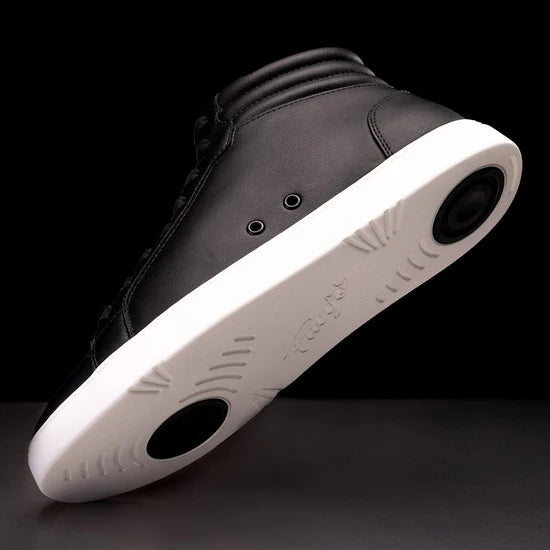Fuego Black High-Top Dance Sneakers