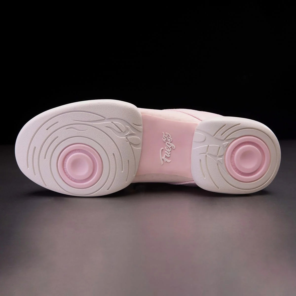 Fuego Pink Split-Sole Dance Sneakers