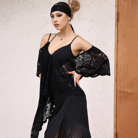 UDance A15 Lace Latin Practice Top