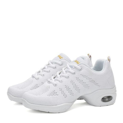 AirFlex jazz sneaker in white, side view