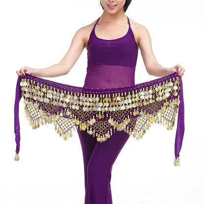 Radiant Rhythms Belly Dance Hip Scarf