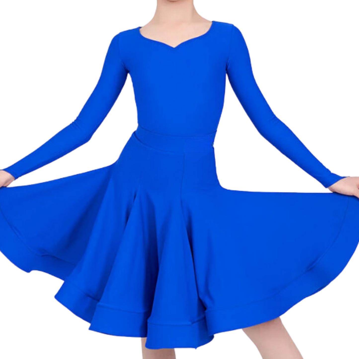 Kids' Long Sleeve Dance Dress | 104