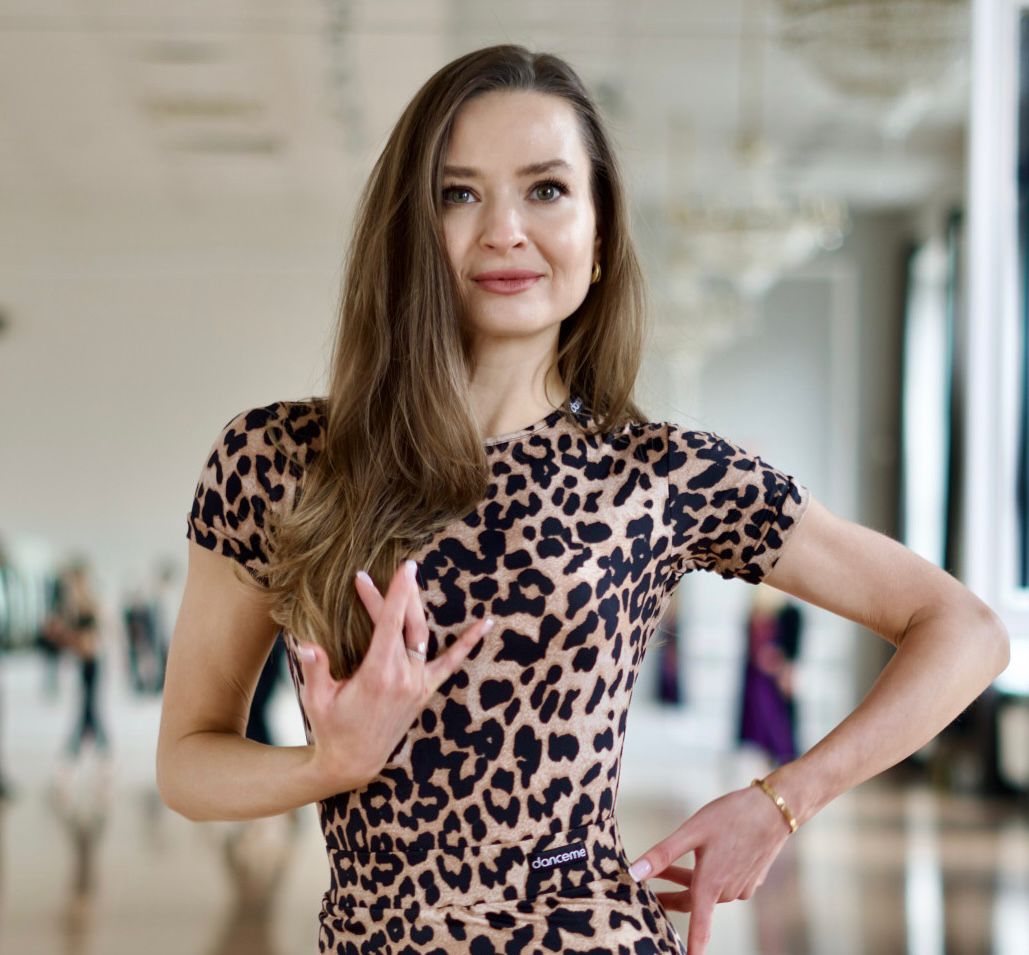 Women’s Leotard with Open Back | DanceMe K446KR