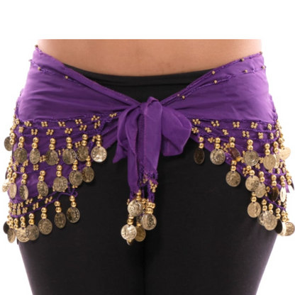 Radiant Rhythms Belly Dance Hip Scarf