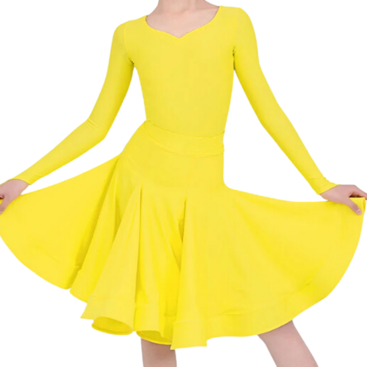 Kids' Long Sleeve Dance Dress | 104