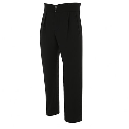 Men’s Latin High-Waist Dance Pants | 818