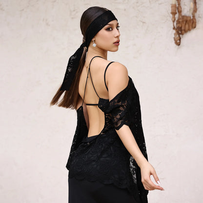 UDance A15 Lace Latin Practice Top